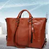 Nova Moda Na moda Mulheres Luxo Big Bolsa Wholale Pu Couro Grande Capacidade Ladi Preto Tote Bag