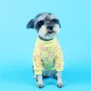 Élégant Lettre Imprimé Chien Sweats Confortable Respirant Vêtements Pour Animaux Printemps Automne Hiver Chemises Petit Moyen Chat Chiens Vêtements