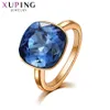 Xuping smycken mode romantiska lyxkristaller ring kvinnor bröllop gåvor 10037
