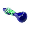 Headshop666 Y170 Luminous Dab Rig Glass Pipes About 3.74 Inches Side Carb Cap Smooth Airflow Hand Pipe Glowing Sea Turtle Style Tobacco Spoon Smoking Pipe