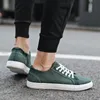 Chaussures de mode en maille verte marche normale e04 hommes vente chaude étudiant respirant jeune cool baskets décontractées taille 39 - 44