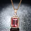 red tourmaline jewelry