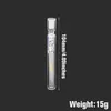 Honeypuff Rauchglas Mundfilter -Tipps mit Diamant -Zigaretten -Mundstück Rollende Spitze Dampfer Tabaklänge 104 mm Zubehör