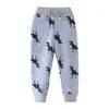 Jumping meters Baby Boys Sweatpants with Footballs Print Cotton Drawstring Children Girls Trousers Pants for Fall Spring 210529
