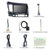 Android Car dvd Radio GPS lettore multimediale Per Honda Civic 2006-2011 IPS 2.5D Schermo RAM 2GB ROM 32GB 10.1"