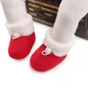 Vinter varm snö stövlar nyfödda solida baby booties anti-slip baby spädbarn toddler söt mjuk botten sko 0-18m G1023