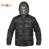 Men's Winter Down Jacket Cotton Parka Military Camouflage Spring Warm Thermal Hooded Male Winter Light Weight Jacket and Coat 211110
