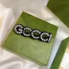 2021 new fashion Hair Clips Barrettes ladies simple personality letters designer hairpins high quality with box