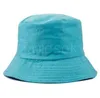 2021 여행 어부 레저 양동이 모자 솔리드 컬러 패션 남성 여성 옥외 스포츠 바이저에 대 한 넓은 넓은 여름 모자 DB877