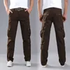 Männer Militärische Taktische Jogger Camouflage Cargo Hosen Multi-Pocket Fashions Schwarz Armee Lange Hosen Männliche Casual Bleistift Hosen Y0927