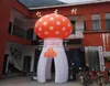 Tente champignon gonflable de 5.5m, taille personnalisée pour la Promotion de magasin, décoration publicitaire, tunnel de maison en arc