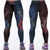 Taille haute Fitness Gym Leggings Yoga tenues femmes collants énergétiques sans couture entraînement en cours d'exécution pantalons de Sport creux Sport vêtements d'entraînement 018