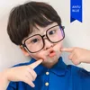 Fashion Sunglasses Frames 2021 Anti Radiation Glasses Children Blue Light Blocking Girls Boys Transparent Computer Frame Uv400 KAB005