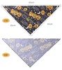 Dog Apparel Pet Halloween Triangle Scarf Dogs Saliva Scarf Cat Collar Bandana Husdjur Tillbehör W-00995