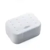 石鹸箱バスルーム用皿のシャワーカバー石鹸オーガナイザーKKB7033を持ち運びが簡単な旅行ハイキング石鹸箱衛生ホルダー