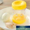 1pc plastik manuel haşlanmış yumurta soyucu mutfak gadgets el yumurta kabuğu ayırıcılar kraker soyucular yumurta kabuk yumurta aletleri kolay çalışma fa5576242