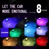 Striscia luminosa a LED ambientale per piedi per auto con retroilluminazione accendisigari USB App per il controllo della musica Luci decorative per interni auto RGB