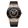 Relojes de pulsera deportivos montre de luxe automáticos para hombre estudiantes de ocio relojes totalmente mecánicos araña de metal reloj de pulsera Brújula resistente al agua