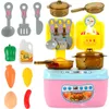 Kitchens & Play Food Appliances Electric Toys House Simulation Children Gift Plastic Toy