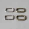 10 stks / partij 25mm webbing metalen rechthoekige gesp voor tas riemen accessoire riem lus ring huisdier hond martingale kraag naaien clasps