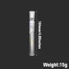 HONEYPUFF Diamond Glass Smoking Pipe One Hitter Tube 104 MM Long Cigarette Accessories Wholesale Metal Tobacco Grinder