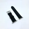 Fashion Brand Watchbands för Apple Watche Strap Läderband Iwatch 6 5 4 3 2 1 Serieband Replacement MB Klockor 38/40 / 42 / 44mm