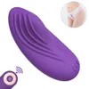 Massage bärbar vibrator fjärrkontroll hopp ägg osynliga vibratorer byxor g-spot klitoris stimulator kvinnlig onanator vuxen sex leksaker