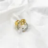 Anello d'amore con anello in oro argento per uomo Donna Coppia di anelli di design come regalo speciale per gli amanti