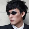 스포츠 무테 프레임 E 매트릭스 에이전트 스미스 스타일 선글라스 빈티지 편광 브랜드 디자인 Sun Glasses Masculino