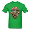 T-shirt da uomo Satan Evil Mushroom Image T-Shirt in puro cotone Slim Fit Fitness Top Camicie T-shirt divertente Alla moda Estate Casual