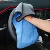 Auto Cleaning Cloth Care Car Coral Fleece Torka Rags Effektiv Super Absorberande Mikrofiber Hem Bil Tvätthanddukar