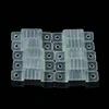 Strips LED 100/50 Strip Fastener Clips Silicone Fixer Bracket Holders For Light 14mm Mount Flexible Mounting FixerLED StripsLED
