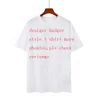 2023 FWS Primavera Estate Hip Hop Fronte Silicone T-shirt da uomo Skateboard Tshirt Uomo Donna Manica corta T-shirt casual