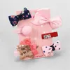 6Pcs/set Hairpin New Children Kids Hair Clip Bow Flower Mini Barrettes Star Girls Headwear WHolesale C3