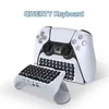 PS5 handtag Bluetooth Bärbara Spelare Tangentbord Trådlös Laptop Spelnycklar För PC PS5 Controller Playstation Tillbehör Spelplatta kringutrustning