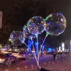 LED-Leuchten, Luftballons, Nachtbeleuchtung, Bobo-Ball, mehrfarbig, Dekoration, Ballon, Hochzeit, dekorativ, hell, leichtere Luftballons mit 631 R2