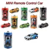 Creative Cola kan mini bil RC bilar samling Radio kontrollerade bilar maskiner på fjärrkontrollen leksaker för pojkar barn gåva