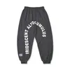 Spårbyxa våren harajuku byxa joggers båge engelska tryckta hip hop harem byxa streetwear sweatpant bomull byxor 210527