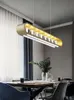 Goud / Wit Moderne LED Kroonluchter Lampen Keuken Decor Glas Bal Hanglamp Koffie Home Armaturen Dining Room Island Hanging Lights