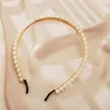 Moda Wedding Hair Jewelry Vintage Pearl Headband Dla Kobiet Dziewczynki Czeski Hair Hoop MIX Style Mujer