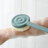 Plastic Ovaal Bad Borstel Lange Handvat Zachte Borgring Beelden Borstels Baddouche Back Spa Scrubber Badkamers Wasbenodigdheden BH5274 TYJ