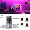 25m 30m LED-strip Light 5050 DC12V Multicolor 24 44 Keys AC100-240V Adapter HDTV TV Desktop SN Bakgrund9763209