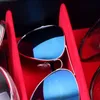 Aufbewahrungsboxen, 4 Gitter, Brillen-Organizer, tragbar, für Sonnenbrillen, Zubehör, hochwertiges Pu-Leder, Schmuck, Uhren, Wertsachen