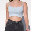 Women's Tanks & Camis Crop Top Women Short Small Fresh Retro Printing Vest Slim Sexy Navel Little Sling Brandy Melville Tank Tops