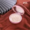 Bronzers Highlighers 6 Färger Blomma Glow Powder Diamond Bronze Body Highlighter Face Makeup Ljusande Markering Pressed137