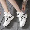 Kış Martin Çizmeler Rahat Ayakkabılar Martin Çizmeler Platformlar Moda Kişilik Artı Kadife Yeni 2019 Sarı Beyaz ve Siyah MDX-001