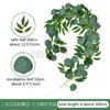 Eucalyptus Garland Artificial Plants For Decoration Wedding Decoration Simulation Vine Home Decor Hanging Plant Fake Leave