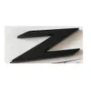 Chrome Gloss Black Letters Trunk Emblems Z 4 Number Shiny Black Emblem Badge for BMW Z4 h j y i190V7844449