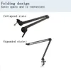 Microfoon Boom Arm Stand Heavy Duty Cantilever Bracket Statief Verstelbare Suspension Scissor Spring gebouwd