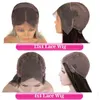 34 inch body kant voorpruik 13x4 menselijk haar HD frontale Peruaanse Kant voor Menselijk Haar Pruiken Body Wave Sluiting